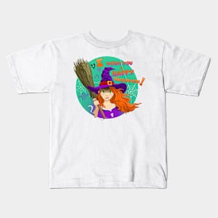 Halloween. The Power of Witches Kids T-Shirt